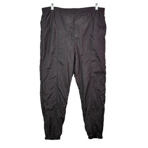 Reebok Acrltovewl Wear Windbreaker Nylon Track Pants Jogger Unisex Men's Size L